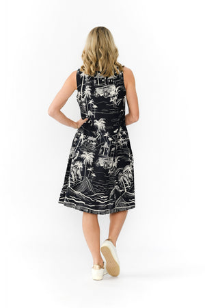 Dress Sleeveless - Beach Navy