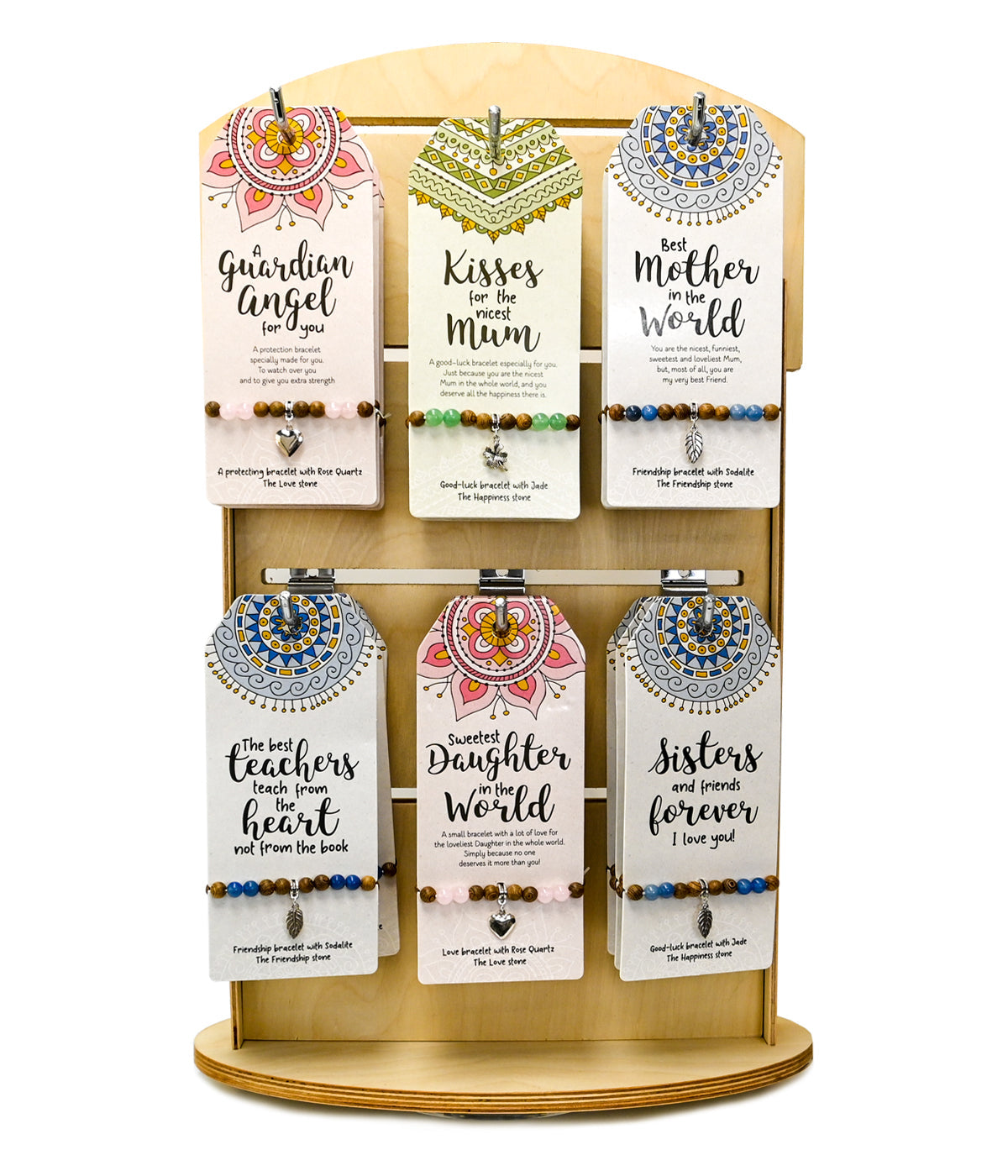 FRIENDSHIP BRACELETS W/WOOD