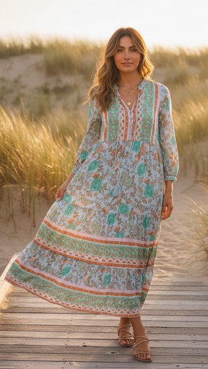 🌟SALE - Rylee Midi With Long Sleeves