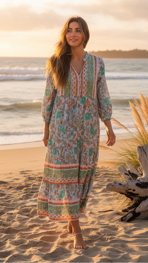 🌟SALE - Rylee Midi With Long Sleeves