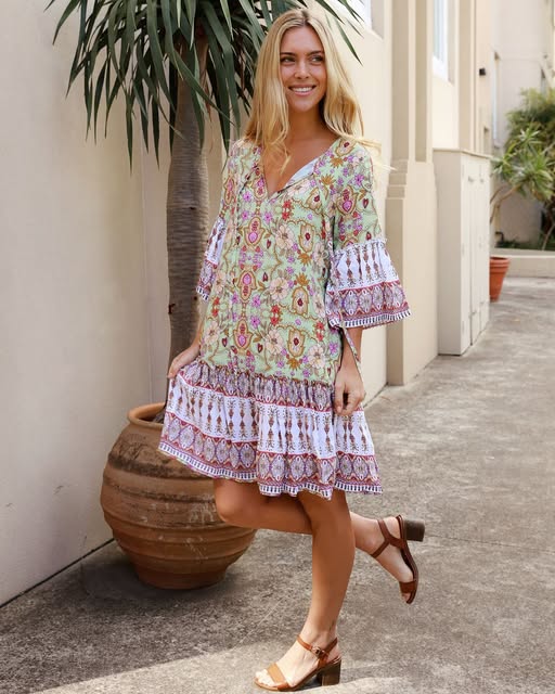 #Isla Mini Tunic Dress