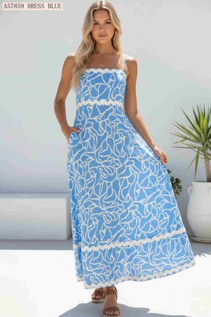 Sarah RicRac Maxi Dress