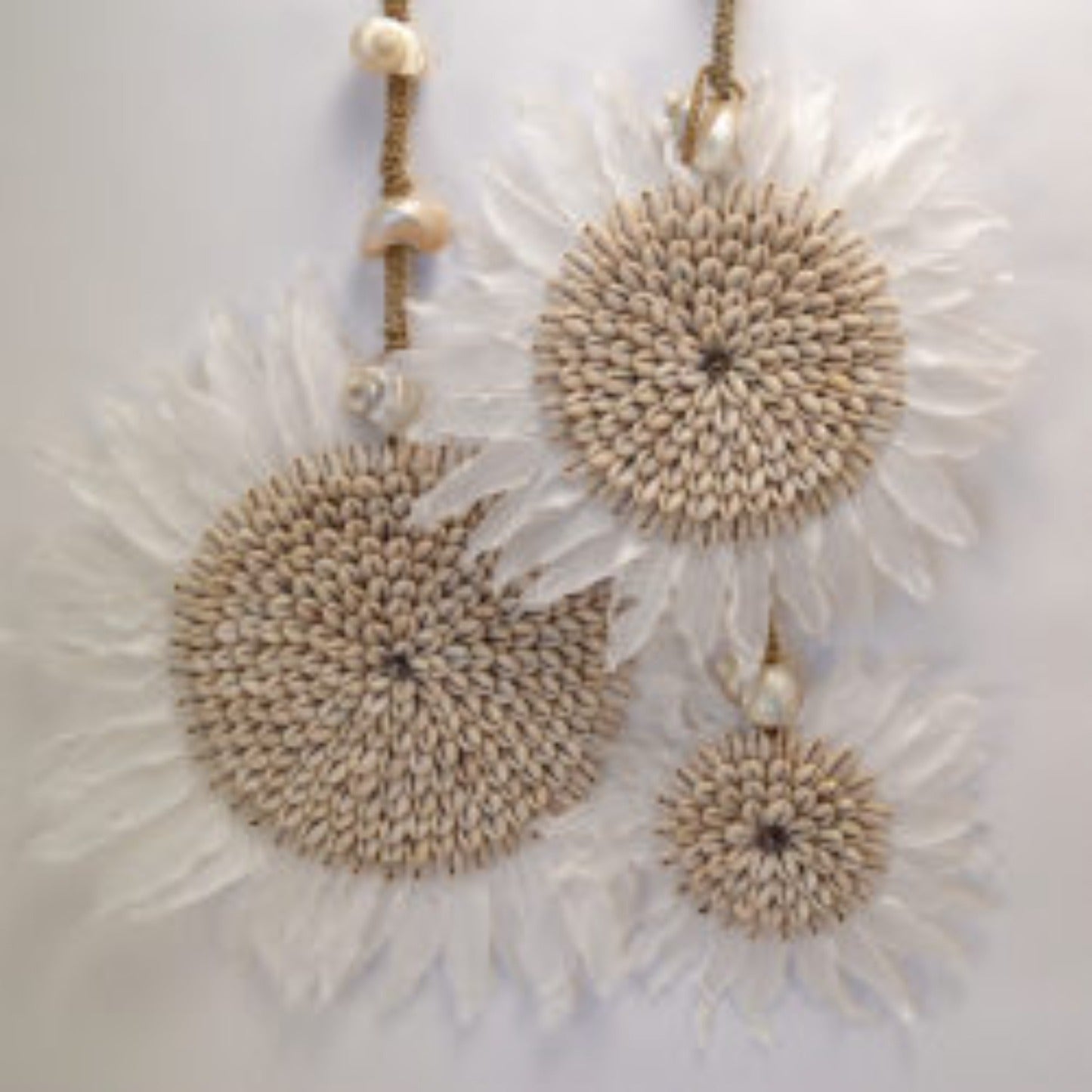 JUJU COWRIE SHELL WALL ART