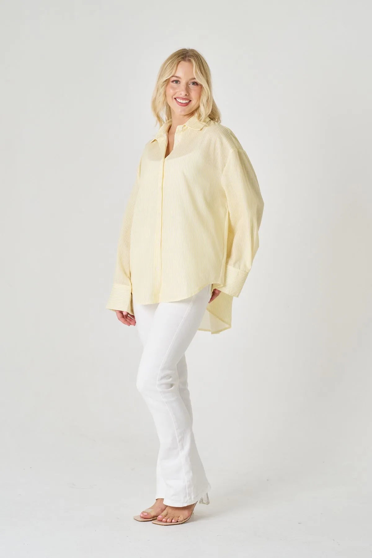 Sunny Days Long Sleeve Button Up Shirt