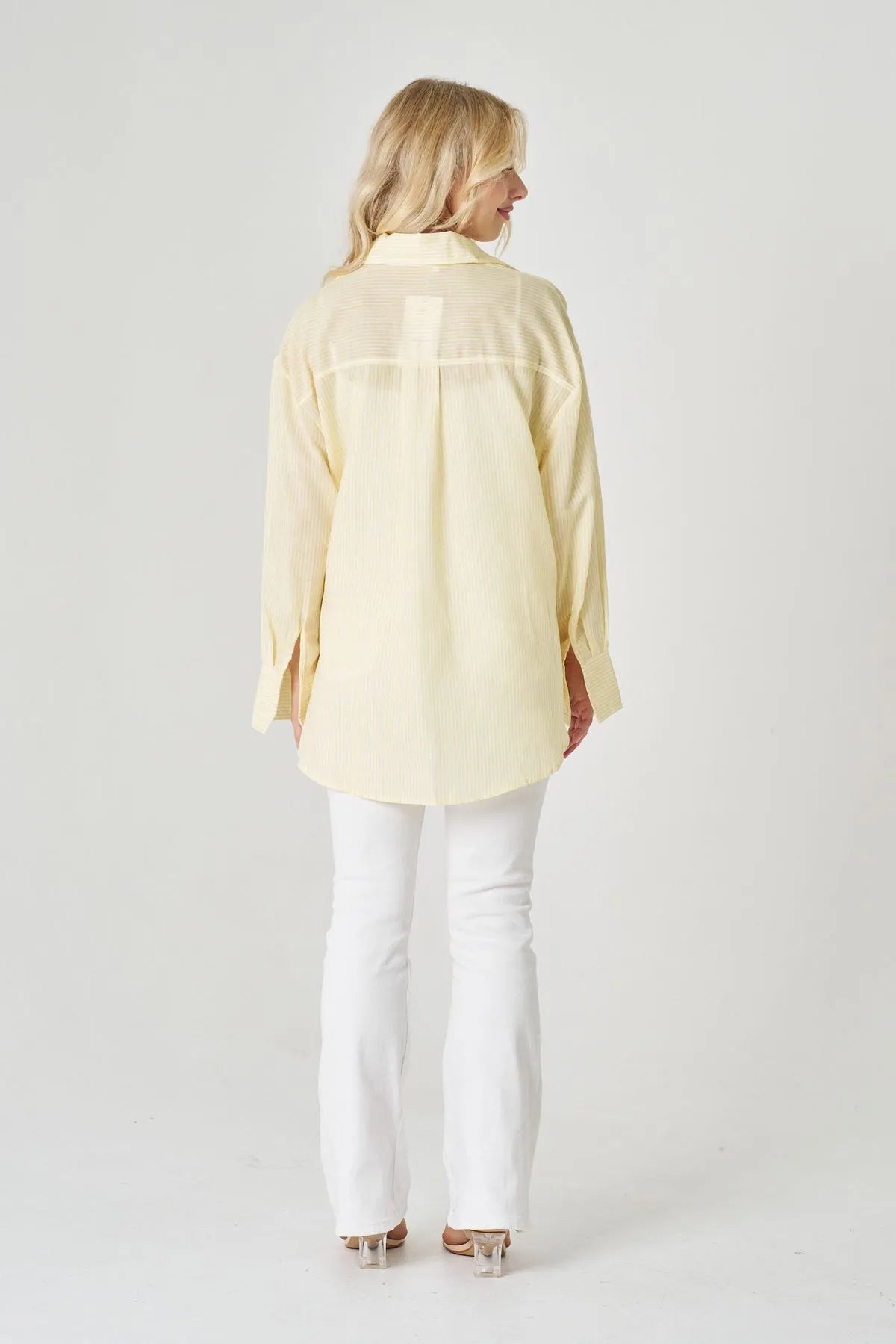 Sunny Days Long Sleeve Button Up Shirt