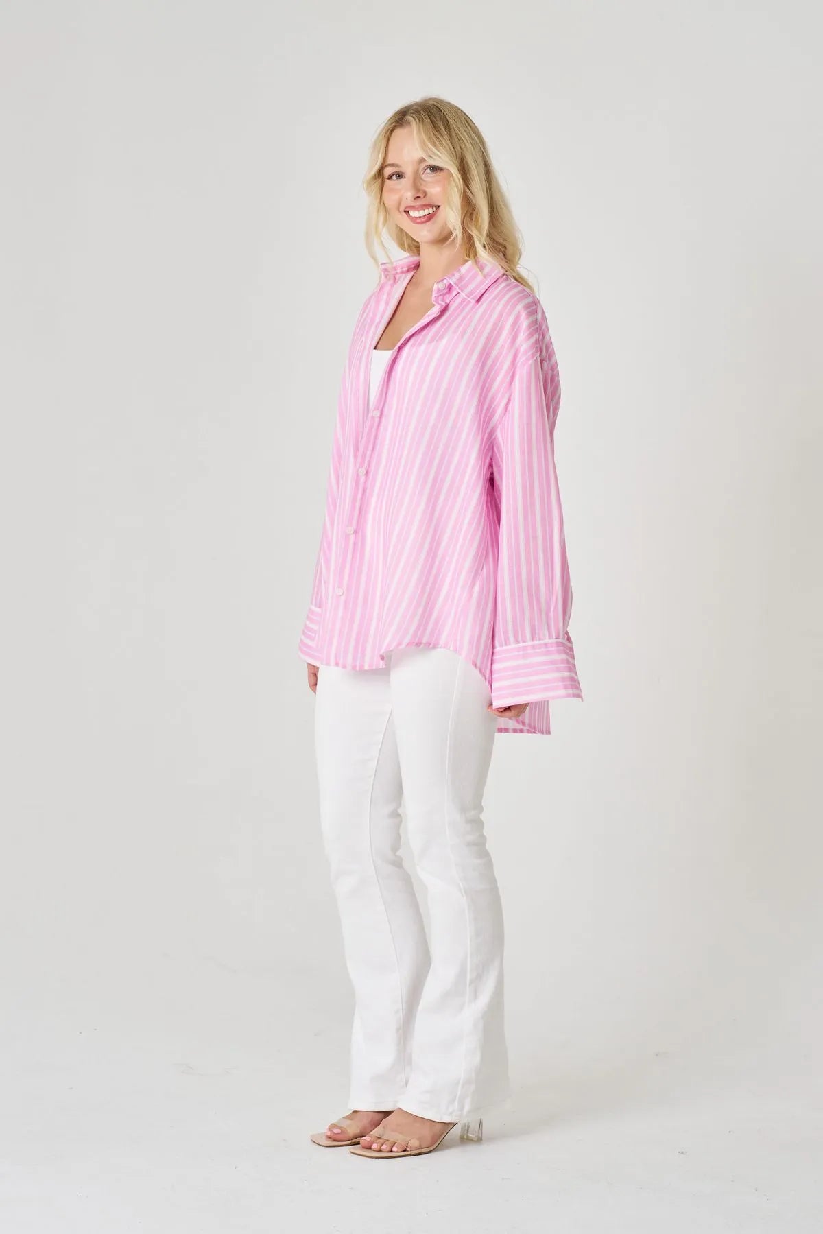 Biyaya Long Sleeve Striped Shirt