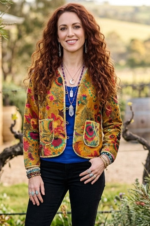 Cotton Velvet Jacket