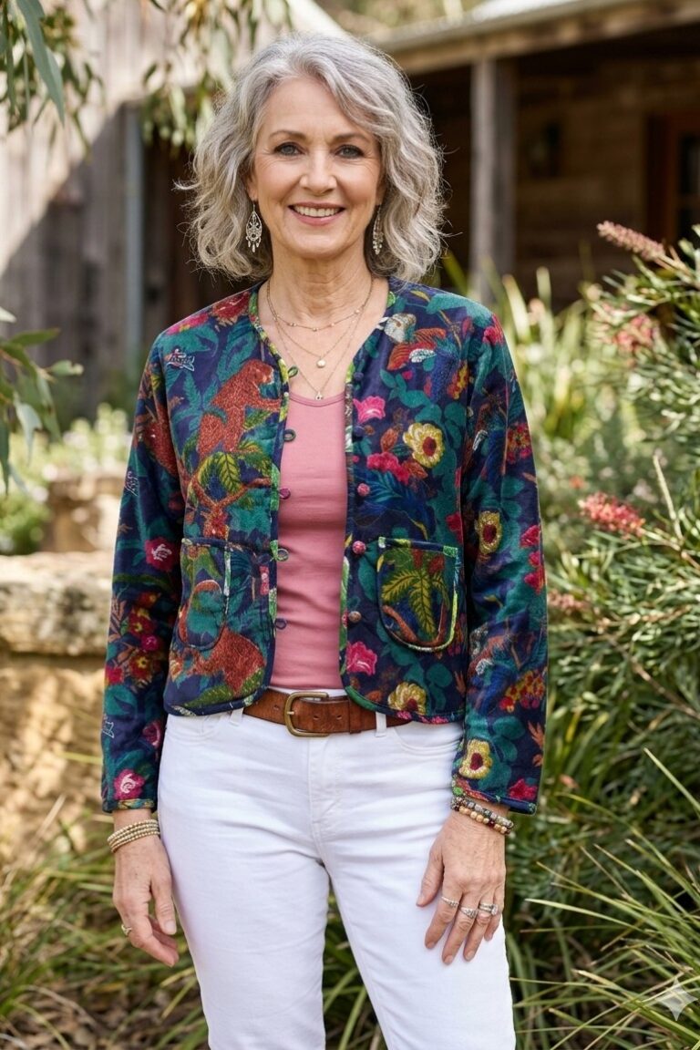Cotton Velvet Jacket