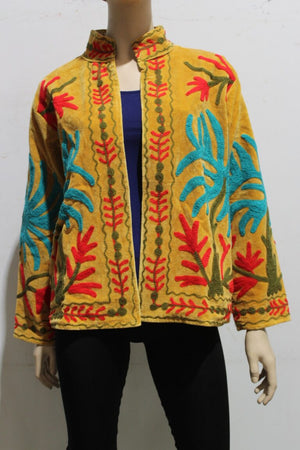 Velvet Embroidered Suzani Jacket