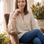 Antique Crochet Trim Top