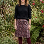 MOD Velour Mini Stretch Skirt
