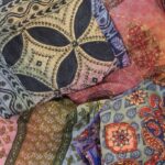 Wide Leg Kantha Blockprint Pants