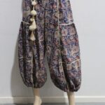 Cotton Baloon Pants w/Ropes