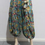 Cotton Baloon Pants w/Ropes