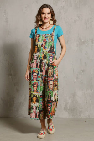 Frida Cotton Overalls
