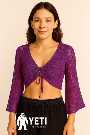 Lace Long Sleeve Top