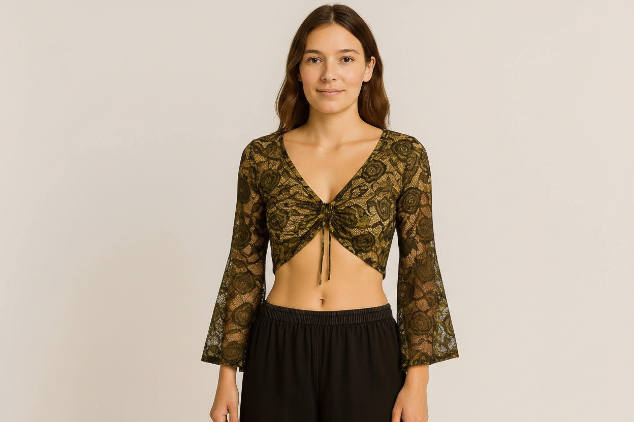 Lace Long Sleeve Top