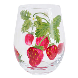 Water Glass Strawberry Field