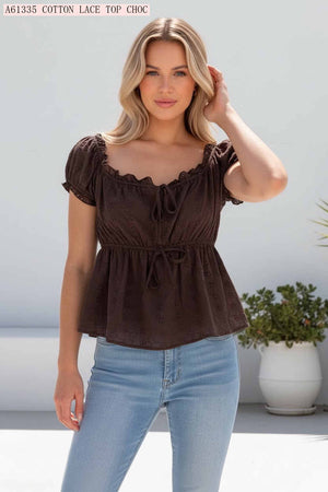 Autumn Babydoll Top