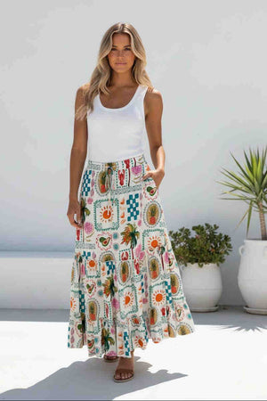 Summer Vacay Maxi Skirt