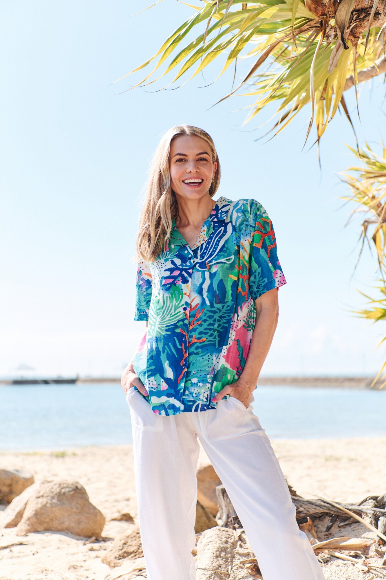 Top Collar - Coral Reef