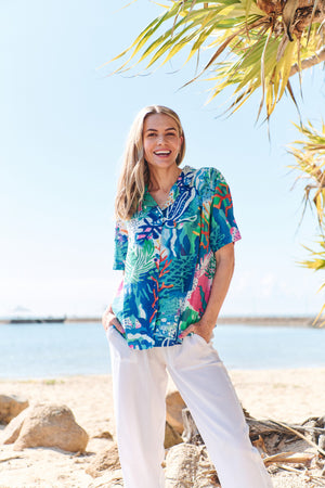 Top Collar - Coral Reef