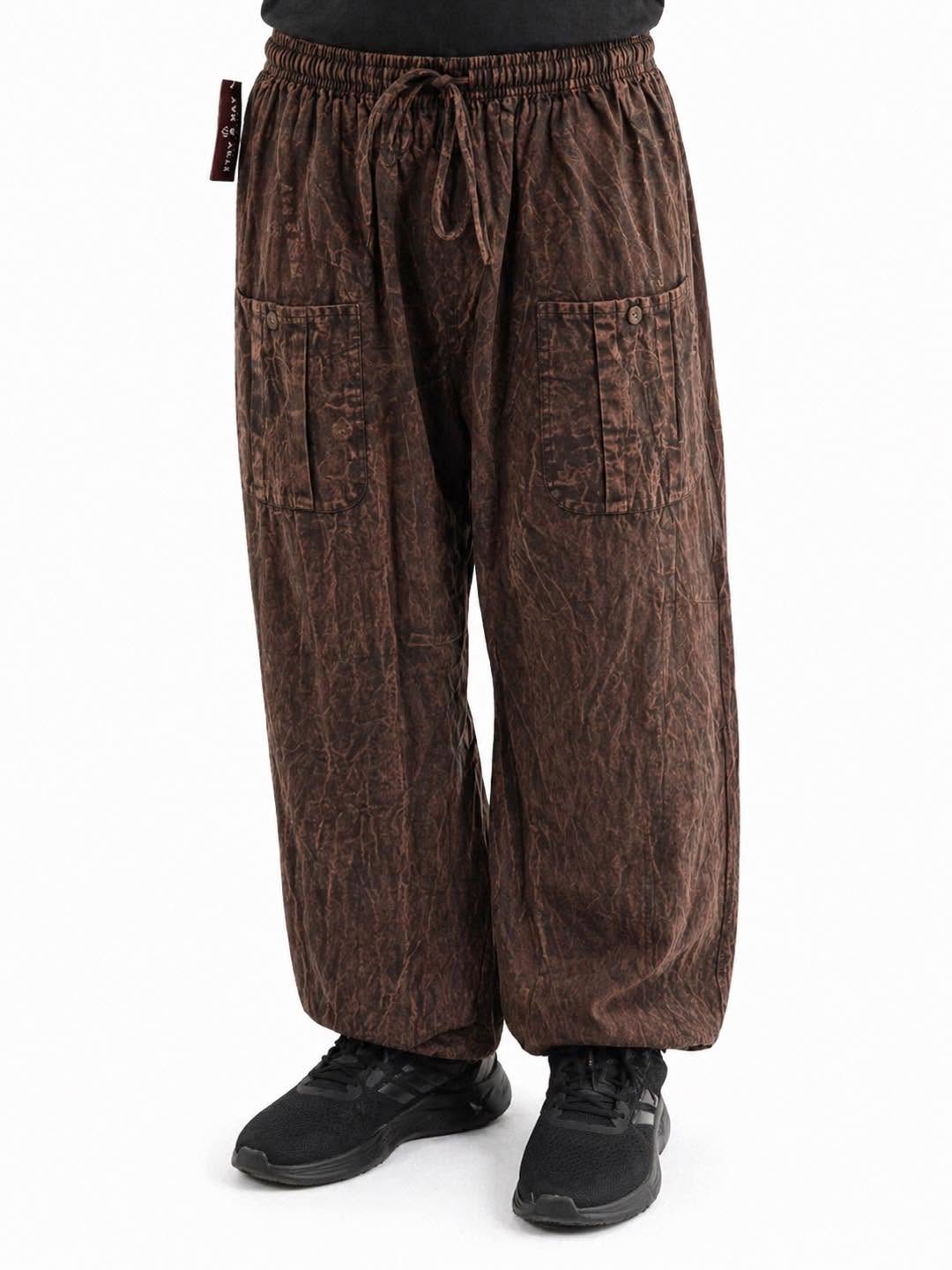 Cotton Harem Pant With 2 Front Pockets