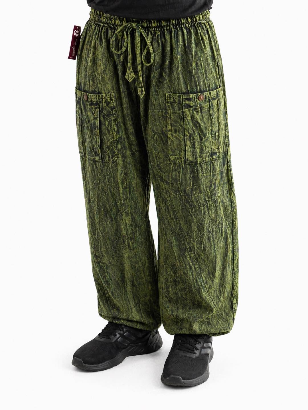 Cotton Harem Pant With 2 Front Pockets