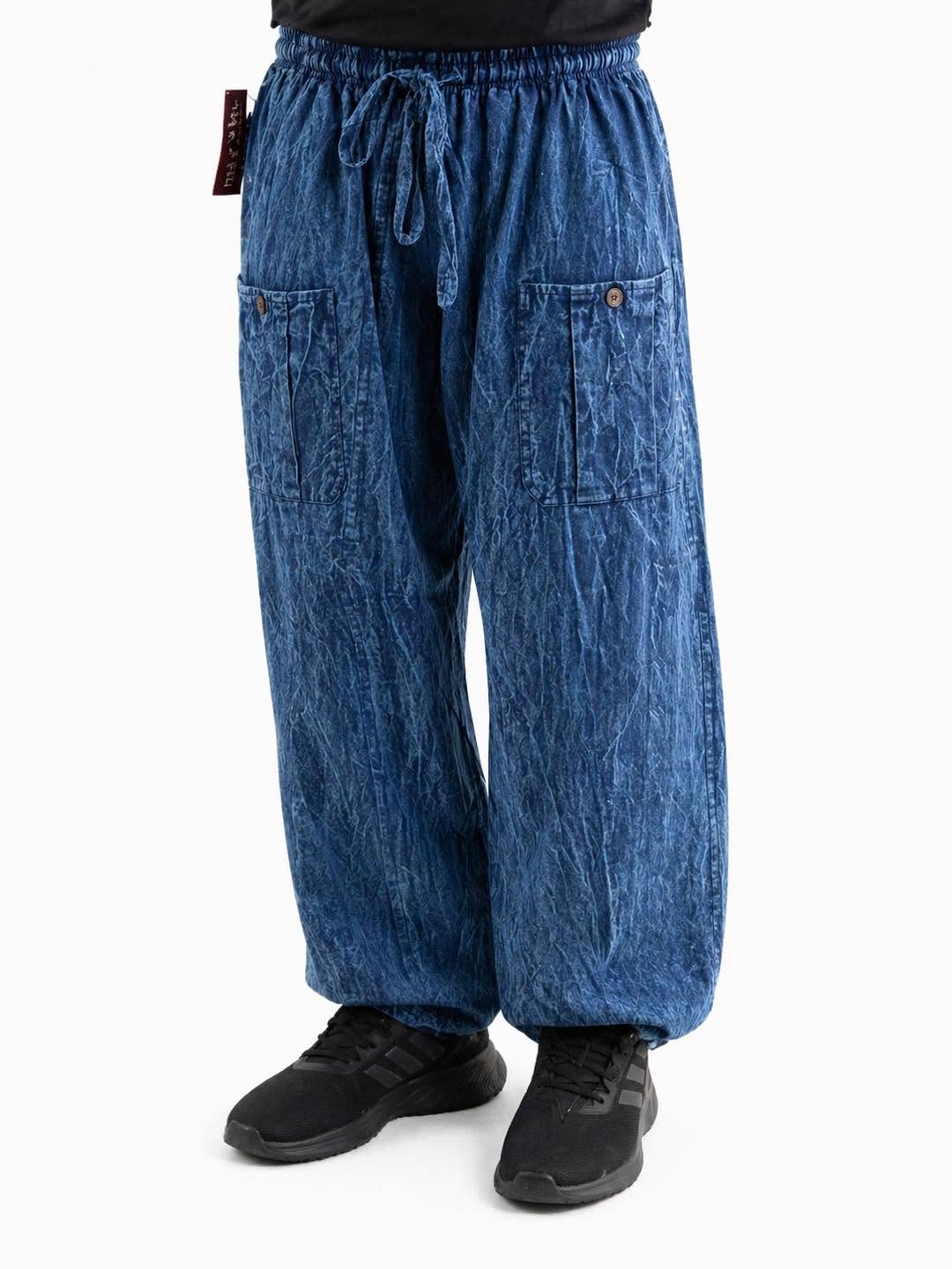 Cotton Harem Pant With 2 Front Pockets