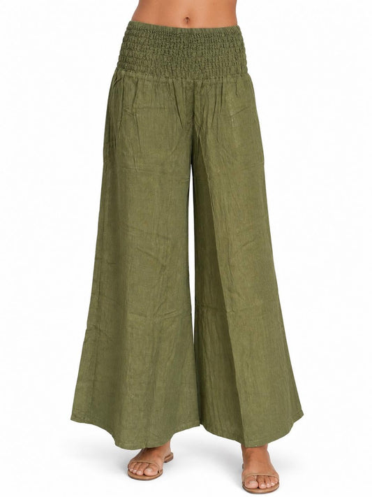 Plain Cotton Plazo Pant