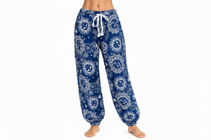 Sun Printed Harem Pants