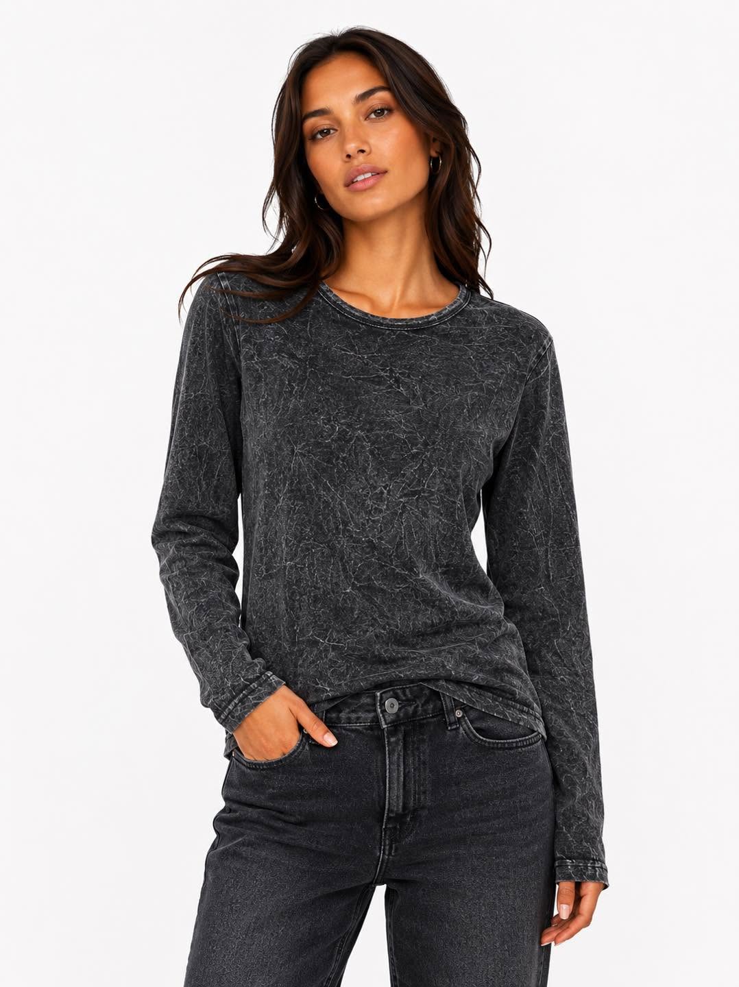 Stonewash Long Sleeve T-Shirt