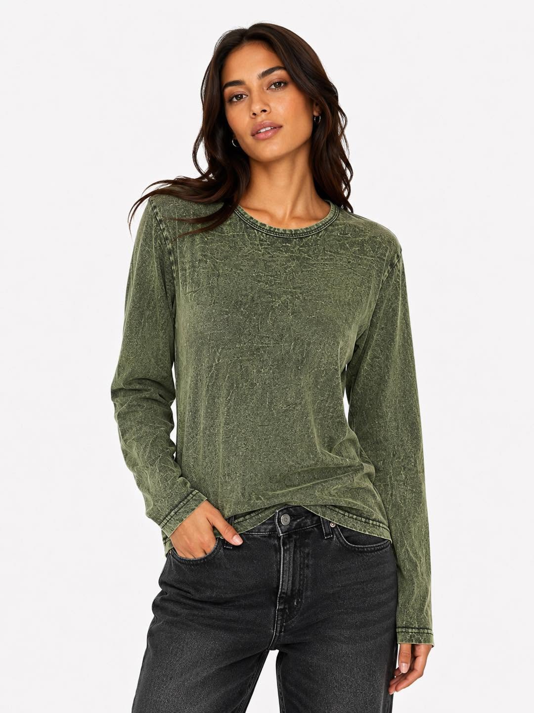 Stonewash Long Sleeve T-Shirt