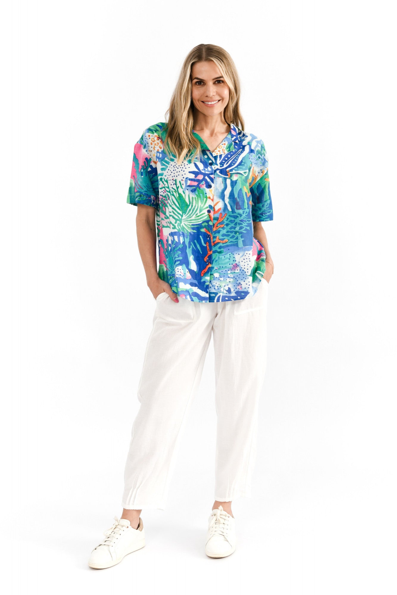 Top Collar - Coral Reef