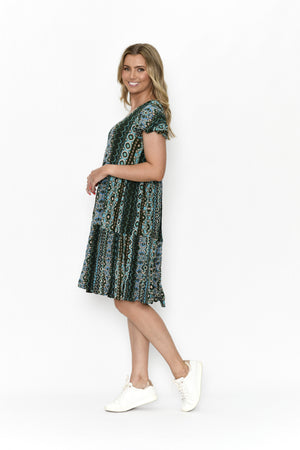 Kimberley Mini Dress V Neck