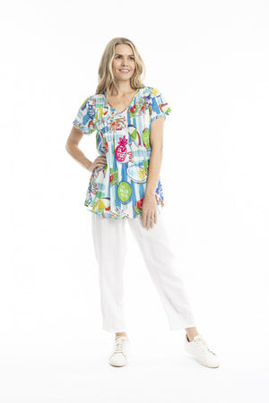 Kayla Cotton Blouse - La Dolce