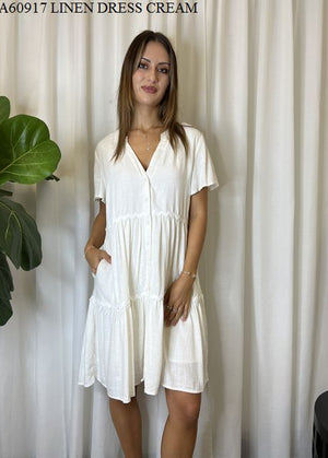🌟SALE - Ebony Button Down Mini Dress