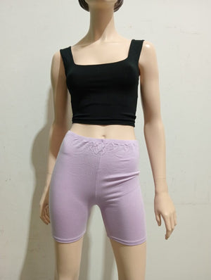 SCOOP NECK CROP TANK STRETCH