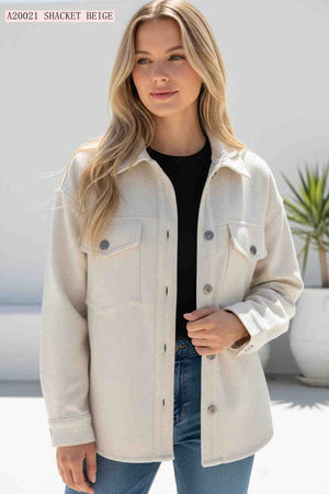 #Denim Shacket