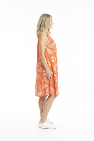 Dress Sleeveless - Large Flora