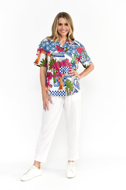 Top Collar - Greek Island