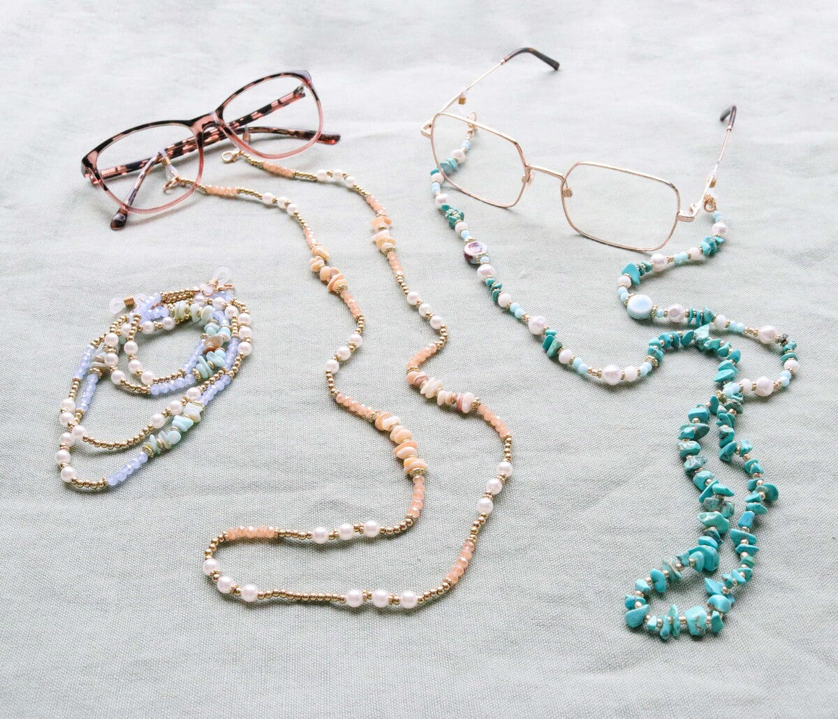 Beaded Glasses Chain / Necklace