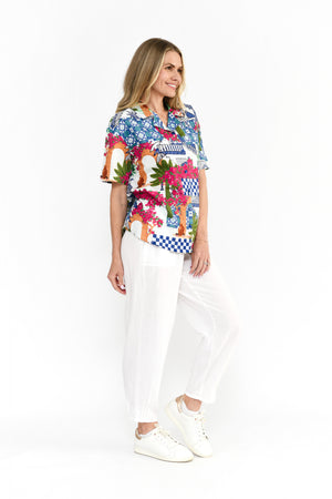 Top Collar - Greek Island