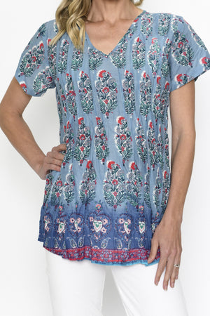 Kayla Cotton Blouse Short Sleeve - Buti 4