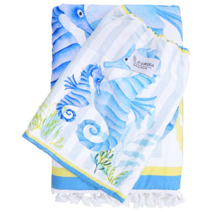 Kids Hooded Towel Sea Creature