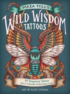 Wild Wisdom Tattoo Stickers With 10 Ritual Cards