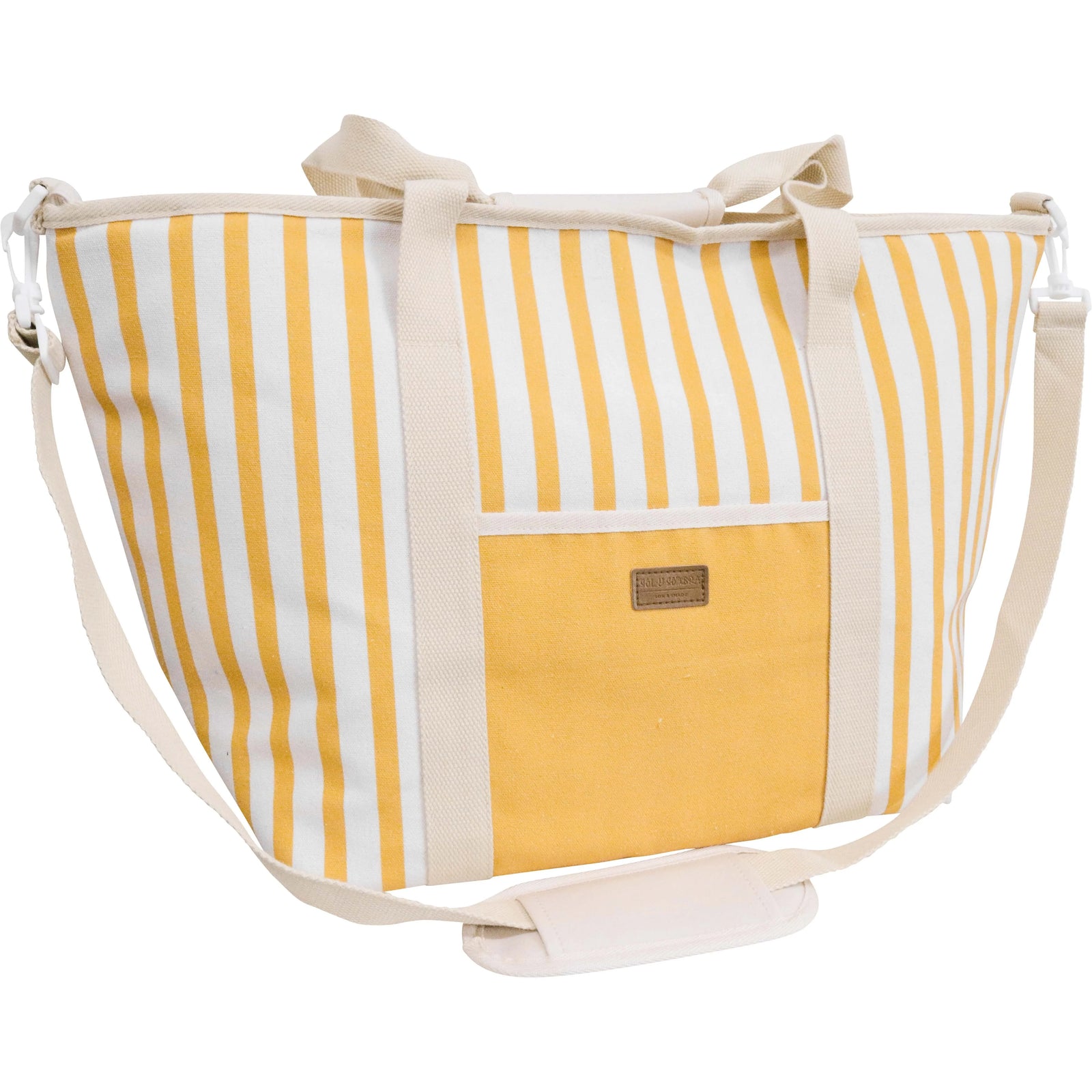BEACH COOLER CANVAS TOTE
