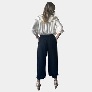 LOIS 3/4 LINEN COTTON PANTS