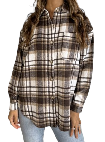 JANE CHECKERED SHACKET