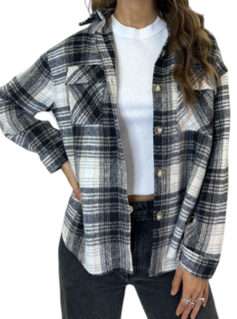 JANE CHECKERED SHACKET